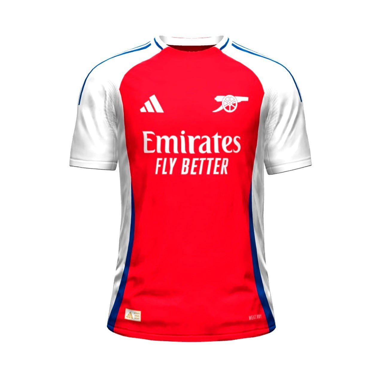 Arsenal 2024-25 yilgi uy futbol formasi